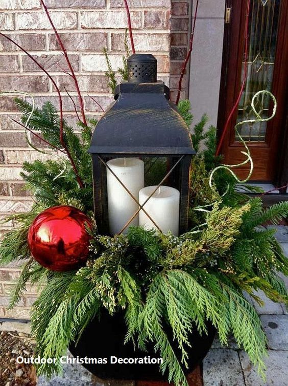 decorar lamparas navideñas para tu hogar