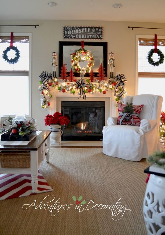 decorar la chimenea o repisa en tu hogar
