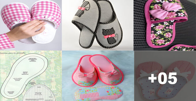 CURSO DE CÓMO HACER PANTUFLAS DE TELA PASO A PASO