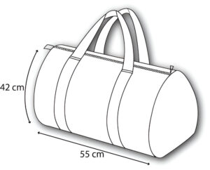 Curso de Cómo hacer Bolso de Viaje en Tela