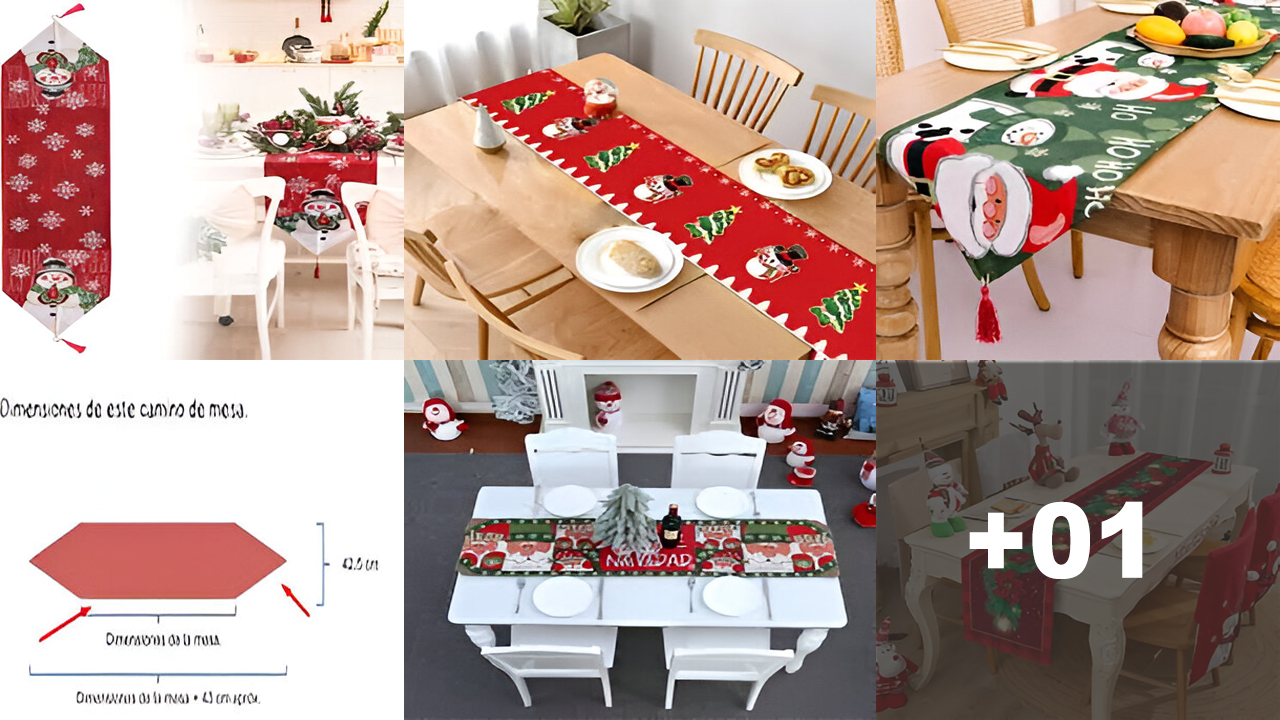Frimievy Camino De Mesa De Navidad, Suave Y Grueso De Lujo Para Fiesta De Cumpleaños, Acción De Gracias, Navidad, Tocador, Boda, Mesa De Comedor, Camino De Mesa De Centro (blanco, 12 X